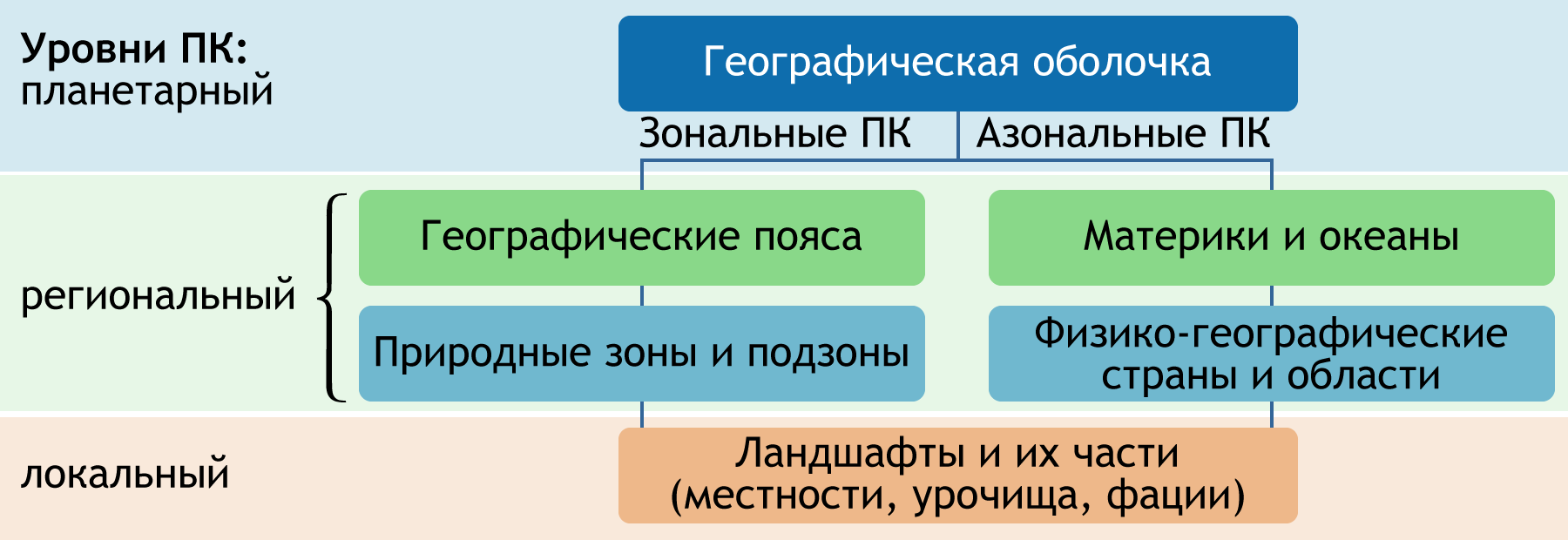 Облако знаний. Биосфера. Природные комплексы. Биоразнообразие. География.  10 класс