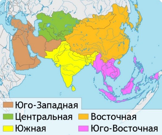 Главное богатство региона азии. Центральный азиатский регион.