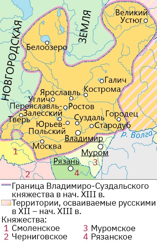 Сравнение новгородской республики и владимиро суздальского княжества