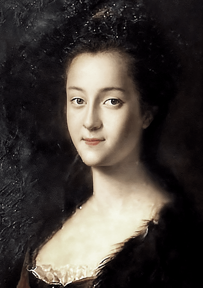 Портрет великой княгини Екатерины Алексеевны (1745)